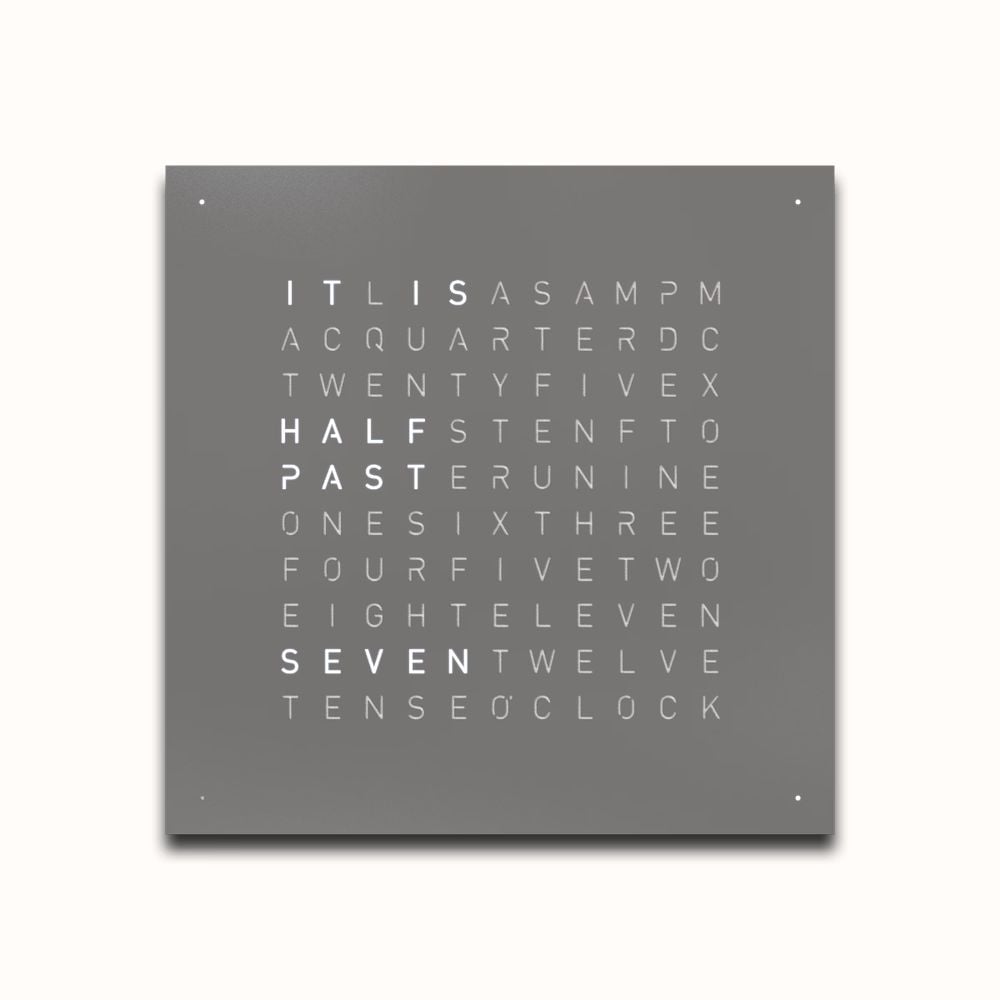 QLOCKTWO QT4ENGRPC-UK BLACK