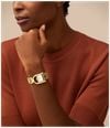 Fossil Harwell 28mm Three-Hand Gold-Tone Stainless Steel Watch ES5527 - alternate view 4