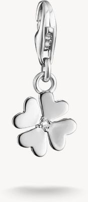 Thomas Sabo Cloverleaf Charm With White Zirconia – Original 2248-M02-14