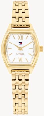 Tommy Hilfiger NORAH Two-hand Quartz (21.5mm) White Dial / Gold PVD Stainless Steel Bracelet 1782870