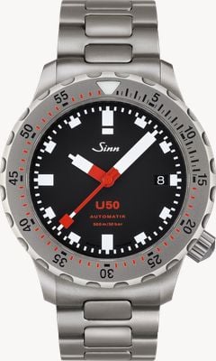 Sinn U50 TEGIMENT Stainless Steel Bracelet Watch 1050.030-HLINK-BRACELET