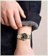 Fossil Everett 27 mm Three-Hand Two-Tone Stainless Steel Fossil Watch ES5495 - alternate view 5