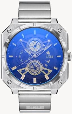 STORM STORM VYRONET LAZER / Blue Dial / Stainless Steel Bracelet 47575/LB
