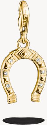 Thomas Sabo Horseshoe Charm with white zirconia 2234-M01-14