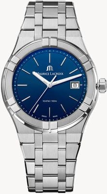Maurice Lacroix Aikon Quartz (40mm) Blue Dial / Stainless Steel AI1108-SS002-430-1