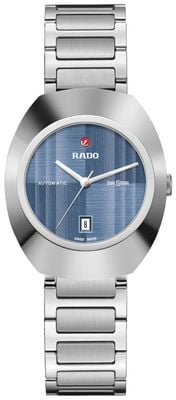 RADO DiaStar Original Automatic (30mm) Blue Brushed Dial / Stainless Steel Bracelet R12170343
