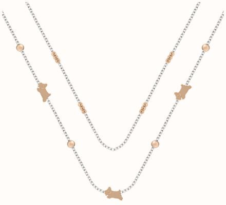 Radley Jewellery Double Layer Necklace | Two Tone | RYJ2361S
