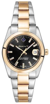 GANT Women's EVERETT MINI (28mm) Black Dial / Two-Tone Stainless Steel Bracelet G186003