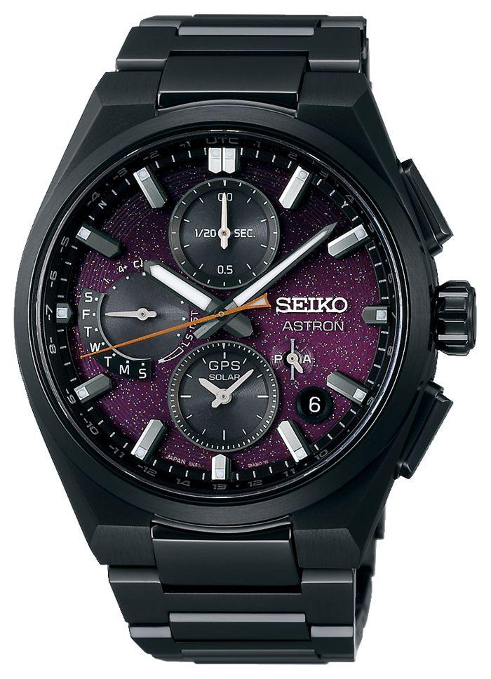 Seiko SSH171J1 Astron GPS Solar 5X Dual Time Chronograph â Watch