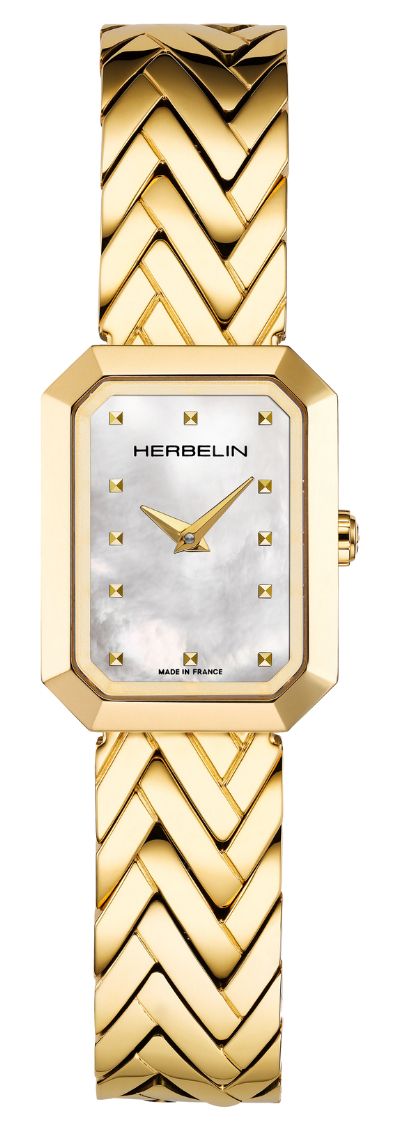 Herbelin 17446BP19 Women's OctogÃ´ne (20.4mm) Mother-of- Watch