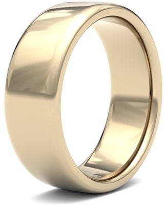 James Moore Wedding Rings | 9ct Yellow Gold | 7mm | Medium | Soft Court | AG_7GMS-9Y