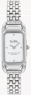 Coach Women's Cadie | Stainless Steel Bracelet | White Dial Watch 14504035