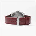 Bremont Terra Nova Jumping Hour Automatic (40.5mm) Burgundy Sunray Lacquered Dial / Burgundy Leather Strap TN40-JH-SS-BG-L-S - alternate view 4
