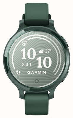 Garmin Lily 2 Active (38mm) Jasper Green Case / Jasper Green Silicone Band 010-02891-02