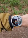 Customer picture of Garmin Fenix 8 51mm AMOLED Sapphire Premium Multisport GPS Smartwatch Titanium with Spark Orange 010-02905-11