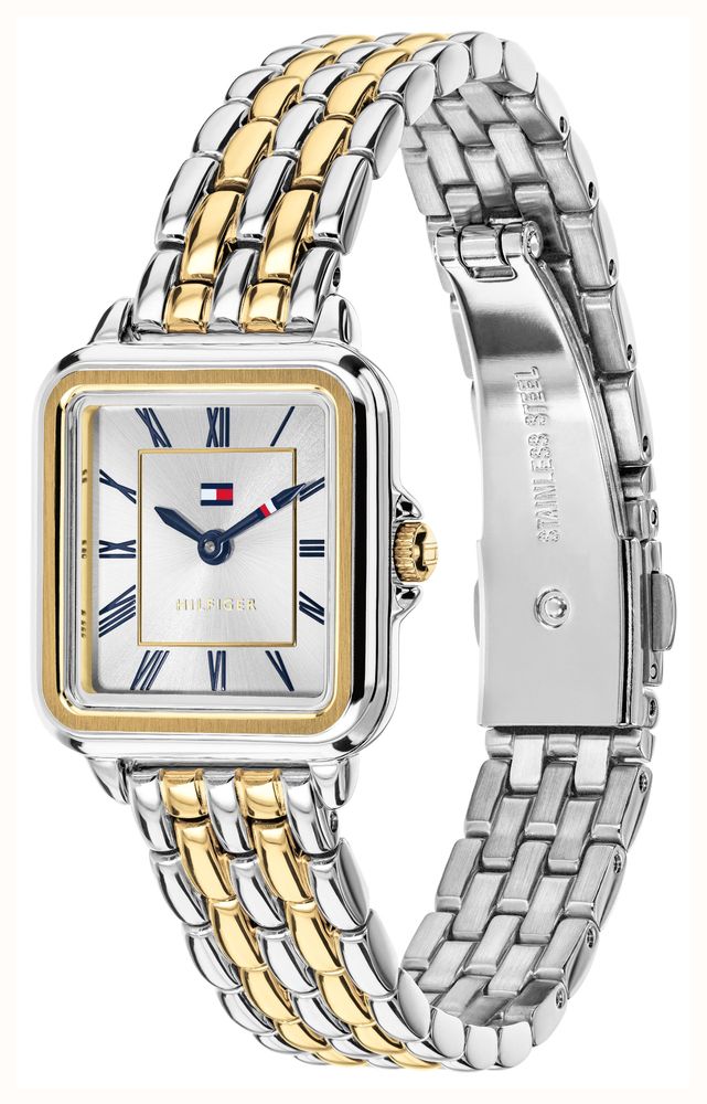 Tommy Hilfiger Ladies Mia Two Tone White dial Watch 1782915 - alternate view 2