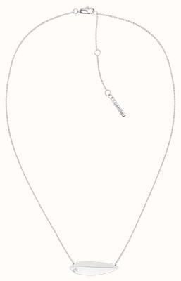 Calvin Klein Women's Sculpted Necklace Silver 35000815