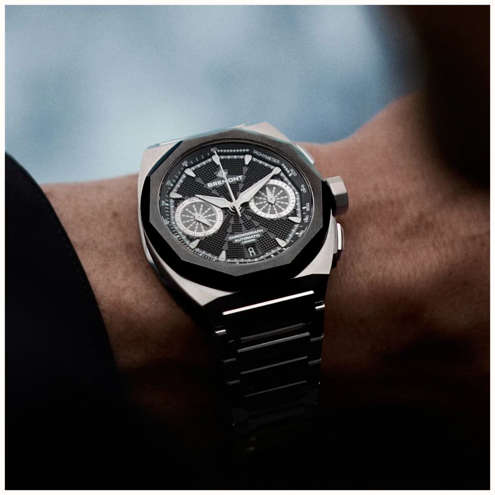 Bremont Supernova Chronograph Automatic (41mm) Black Galvanic Metal Dial / Stainless Steel Bracelet SN41-CHR-SS-BK-B - alternate view 10