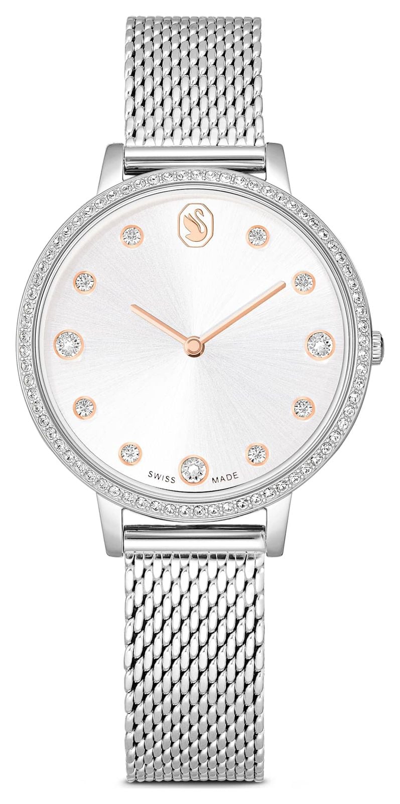 Swarovski 5740971 Clarica Quartz (35mm) Silver Dial / Watch