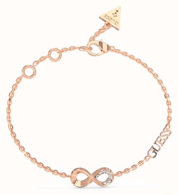 Guess Endless Dream Infinity Bracelet Rose Gold JUBB03270JWRGL