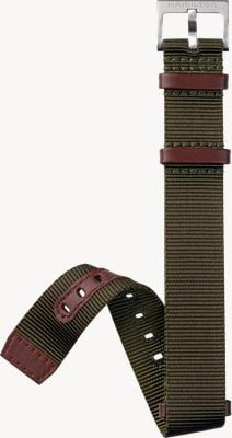 Hamilton Straps Nato Green 20mm Khaki Field Strap Only Watch H690694102