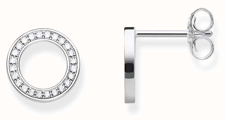 Thomas Sabo Sterling Silver Circle Studs H1947-051-14