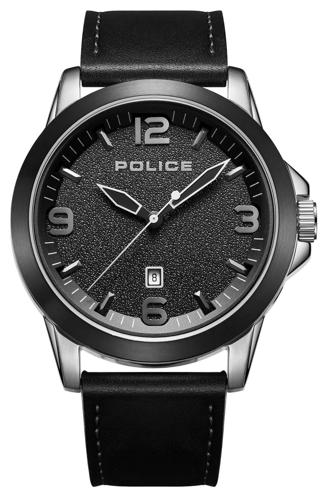Police PEWJB2194540 CLIFF Quartz Date (47mm) Black Dial / Watch
