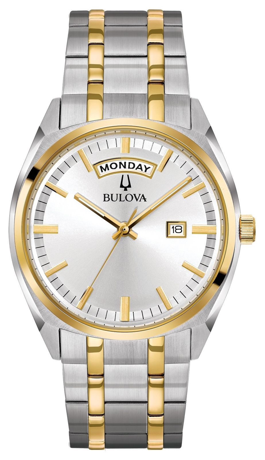 Bulova 98C127 Men’s Classic Two Tone Steel Bracelet Watch