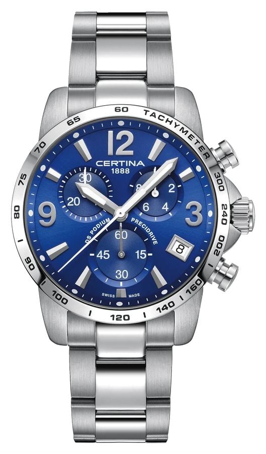 Certina C0344171104700 DS Podium Chronograph 1/10 sec Watch