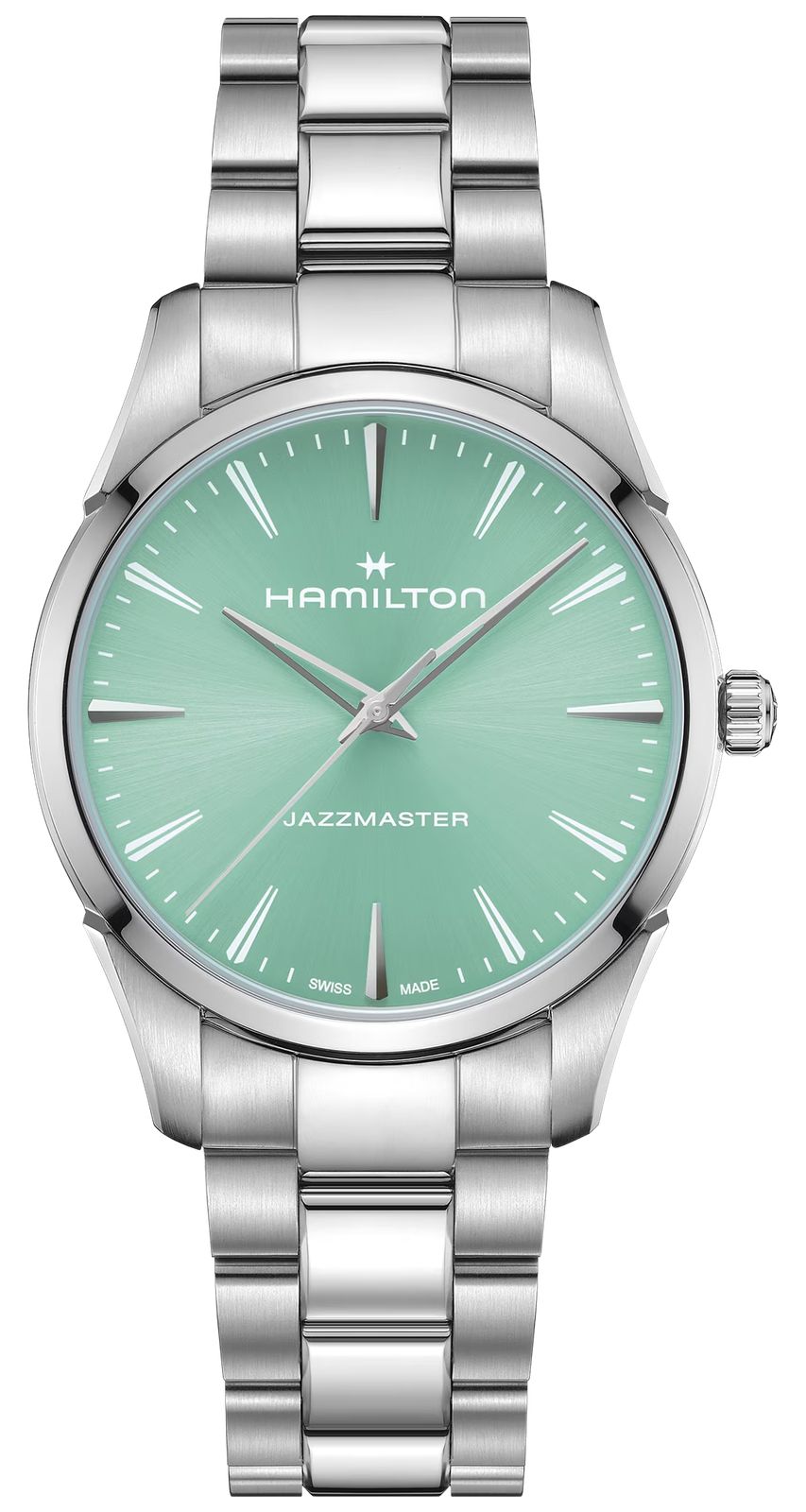 Hamilton H32461161 Jazzmaster Quartz (40mm) Turquoise Sunray Watch