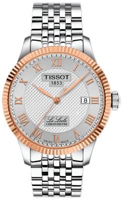 Tissot Tissot Le Locle COSC 39mm 18k Gold Bezel T9324084103300