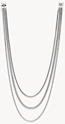 Buddha To Buddha Triple Mini Necklace Sterling Silver 450 56cm - (One Size) 001J044500100