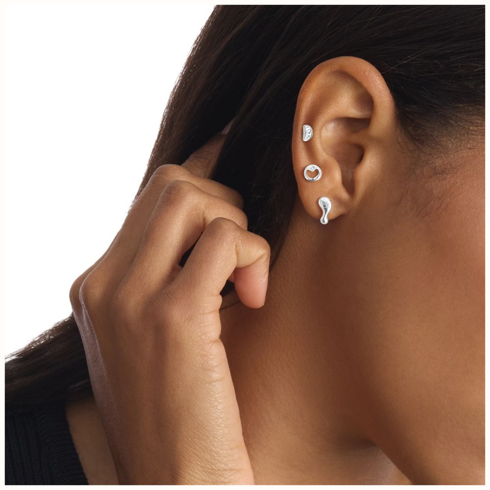 Calvin Klein Ladies stainless steel Multiple Stud Earrings 35000976 - alternate view 4