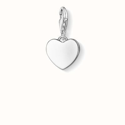 Thomas Sabo Heart Charm 925 Sterling Silver 0766-001-12