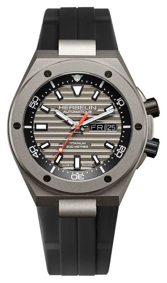 Herbelin 1745TITICA Cap Camarat Automatic Titanium Diver ( Watch