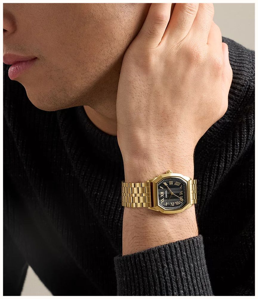 Fossil Harlow 33 mm Three-Hand Gold-Tone Stainless Steel FS6213 - alternate view 6