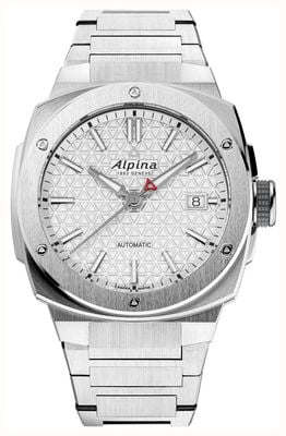Alpina Alpiner Extreme Automatic (39mm) White Textured Dial / Titanium Bracelet AL-525S3AE1B
