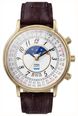 Timex Reissue 1990 Moon Phase 37mm White Dial Leather Mens Quartz TW2Y99000