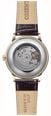 Orient Men's Automatic Gold Tone Stainless Steel Case Brown Leather Strap With Domed Mineral Crystal RA-AC0028S30B - alternate view 4