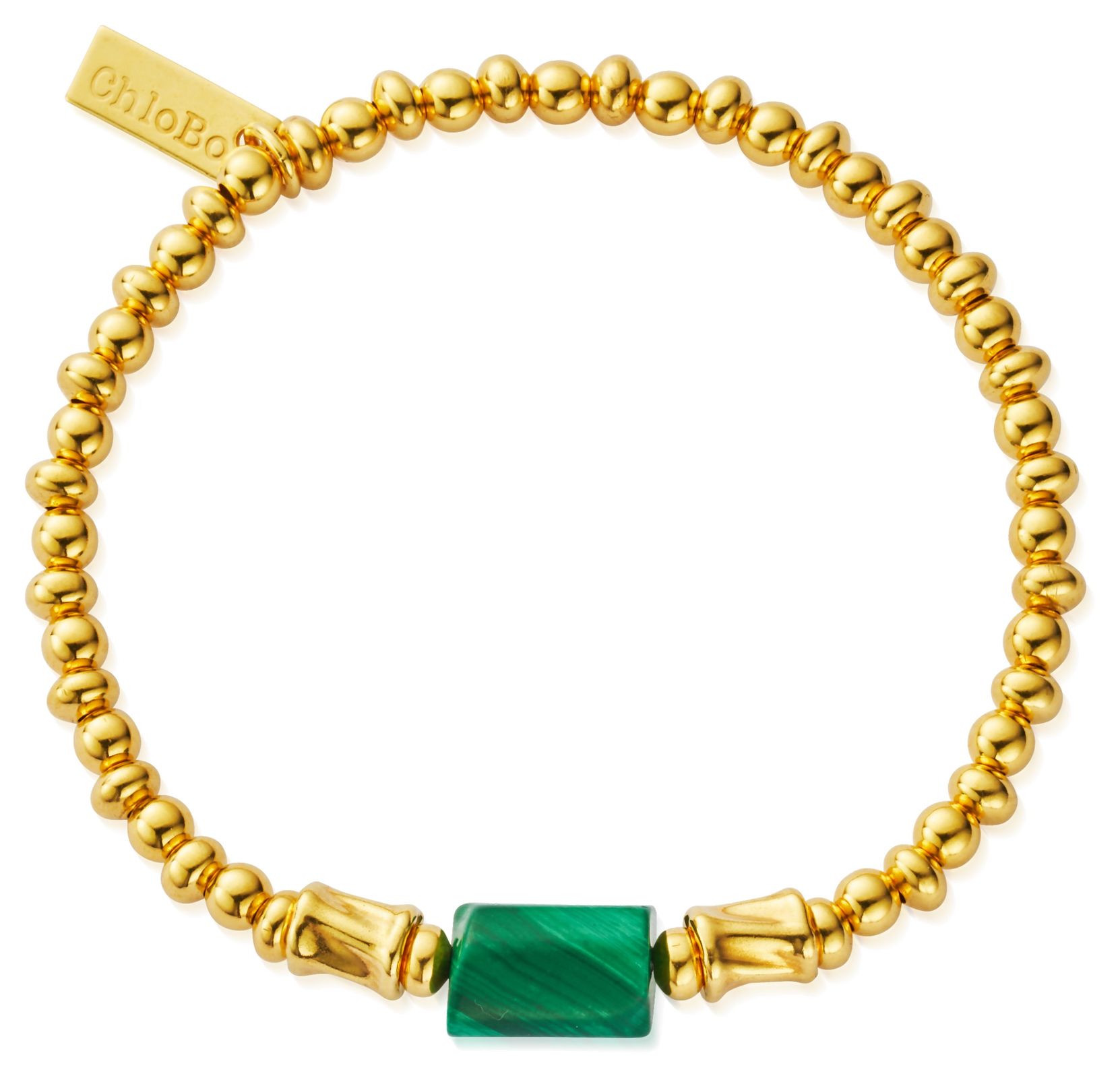 ChloBo GBSSM Protection Spirit Stone Bracelet - Malachite - Jewellery