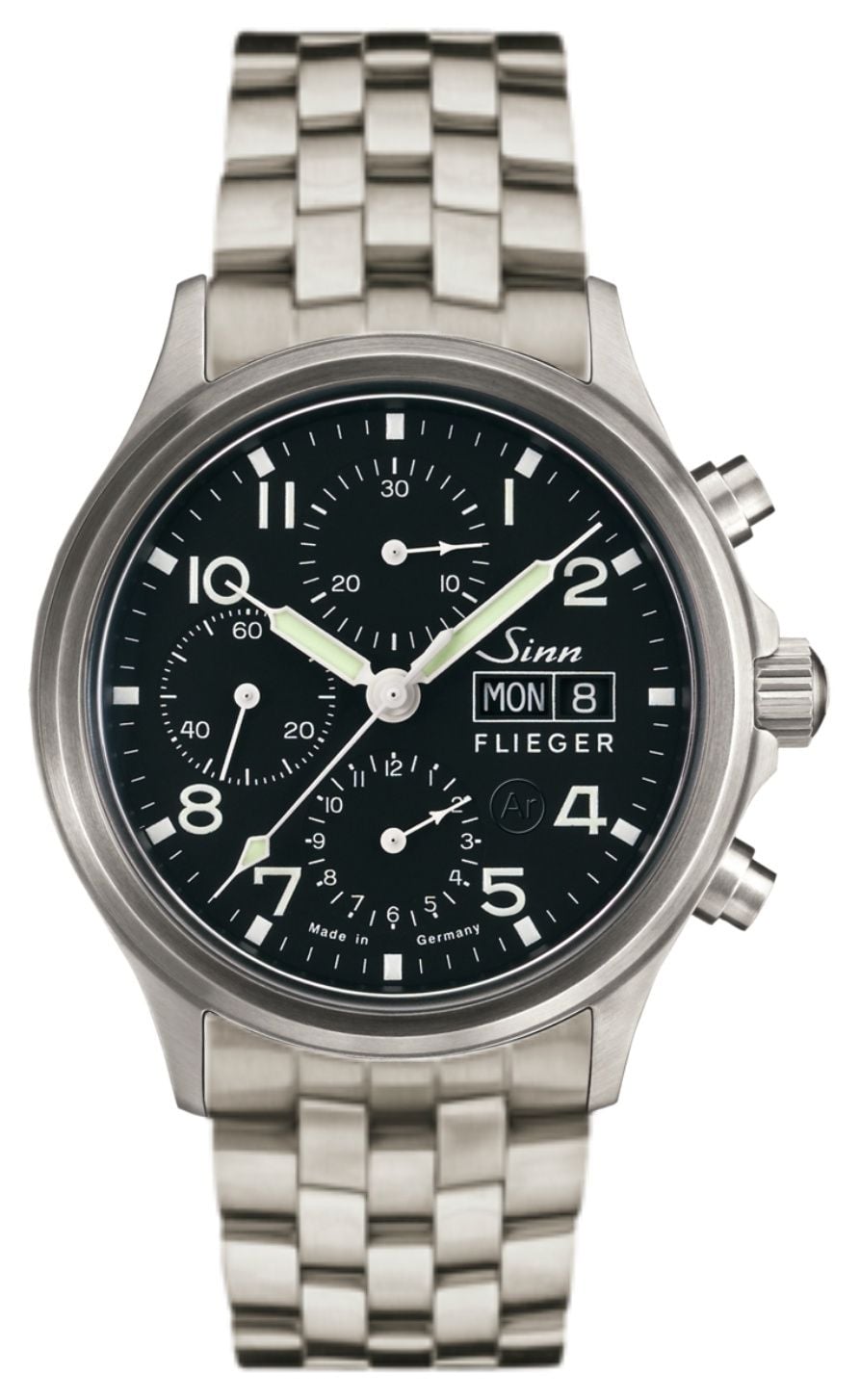 Sinn 358.060 358 Sa Pilot Stainless Steel Watch