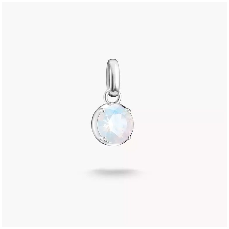 Thomas Sabo CC1334-699-14 Silver Charm Pendant Birthstone Jewellery