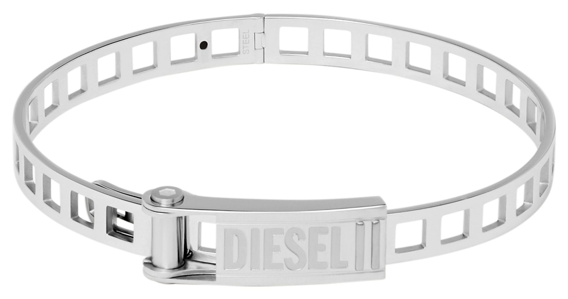Diesel DX1356040 DIESEL FONT STEEL Men’s Bangle-Style Jewellery