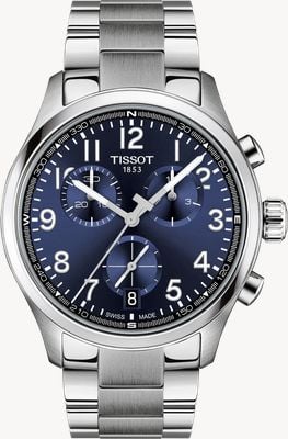 Tissot Chrono L Quartz (42mm) Blue Dial / Stainless Steel Bracelet T1164171104200
