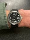 Customer picture of Sinn 556 A Sports Sapphire Glass Leather Strap 556.014-BL43201851001225403A