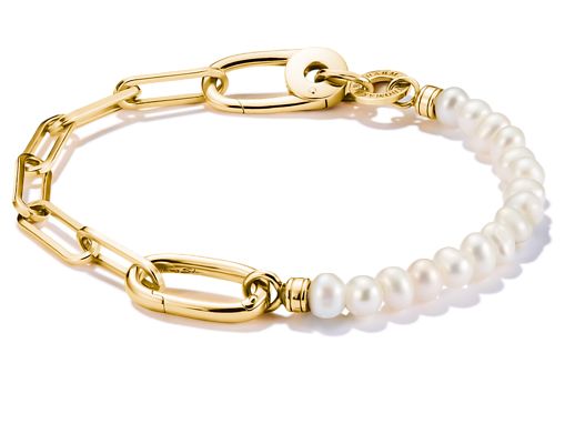 Thomas Sabo C1209-430-14-L19 Charm Bracelet Paperclip And Jewellery