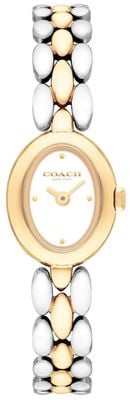 Coach Sammy Mini 18mm Stainless Steel and Yellow Gold Plated Ladies Watch 14504738
