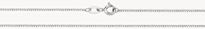 Treasure House 9ct 16inch White Gold Box Chain CH481W/16