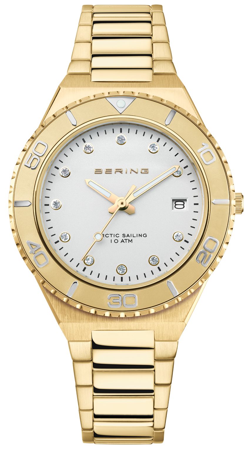 Bering 18936-734 Women’s Arctic Sailing (36mm) Silver Dial Watch