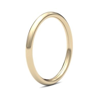 James Moore Wedding Ring  | 2mm | Heavy | Size Traditional Court | AG_2LHC-9Y AG_2LHC-9Y